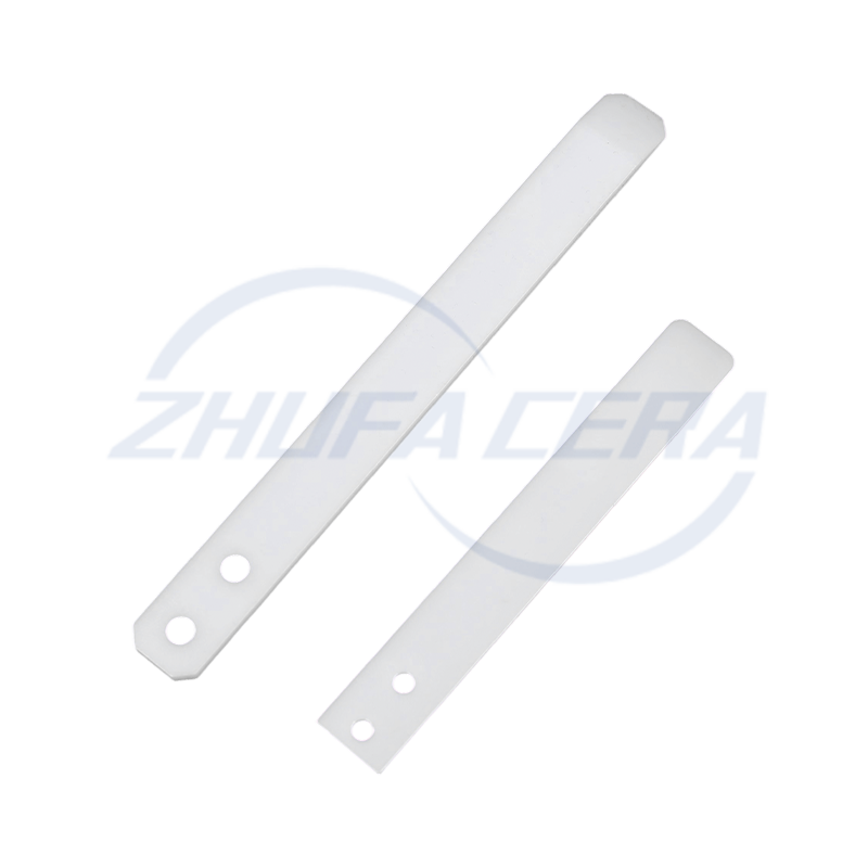 Streifenförmiger Keramikschaber aus Zirkonoxid