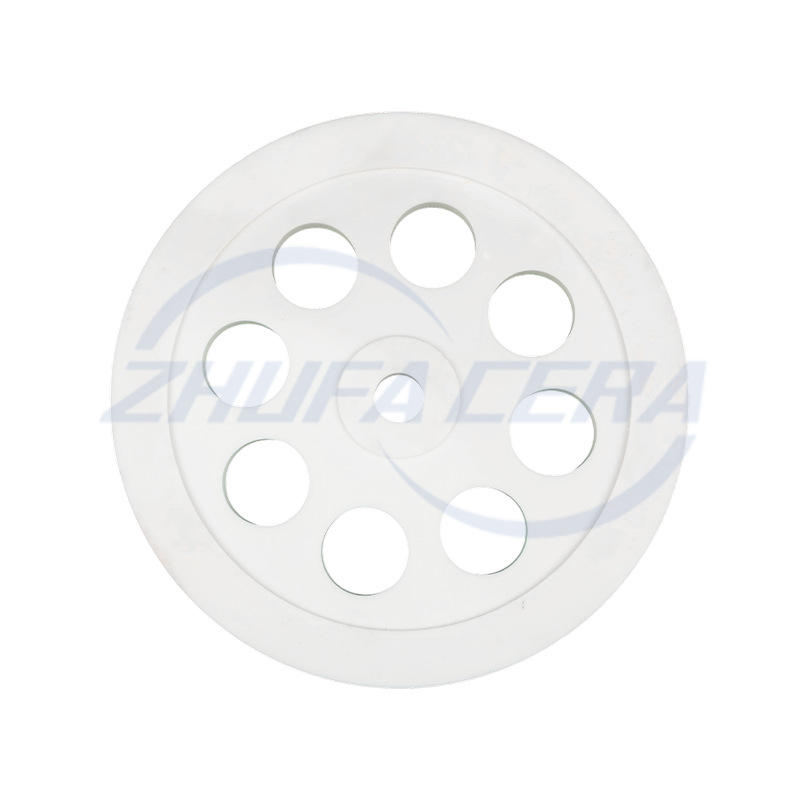 Lochscheibe aus Aluminiumoxidkeramik