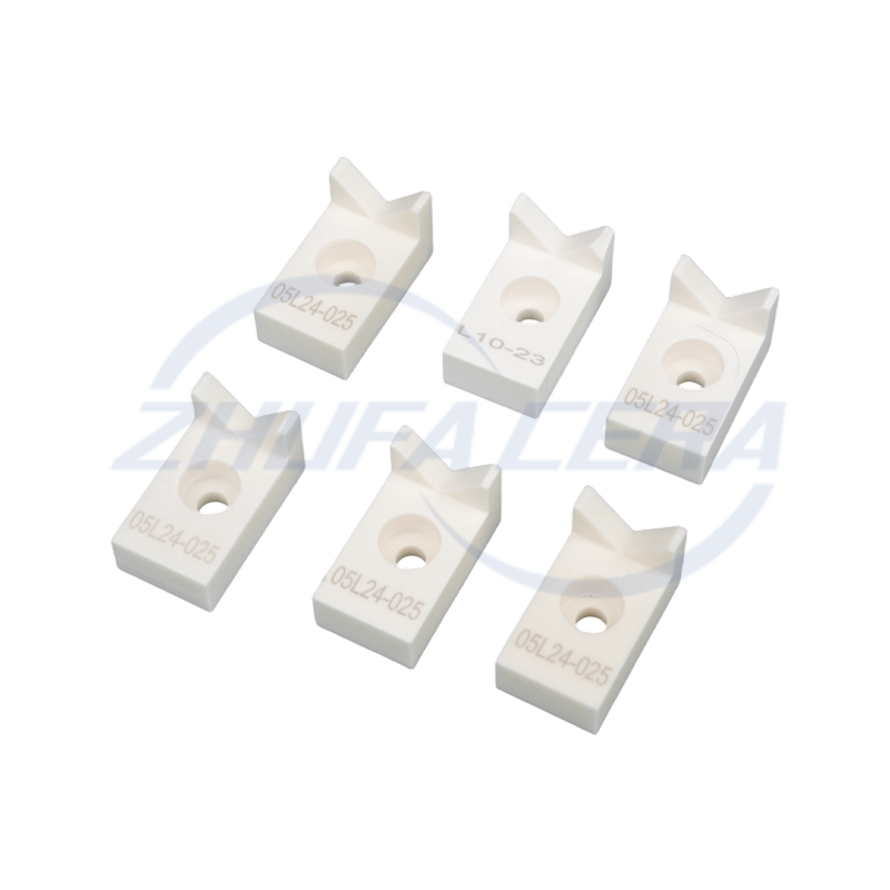 V-förmiger Block aus Aluminiumoxidkeramik