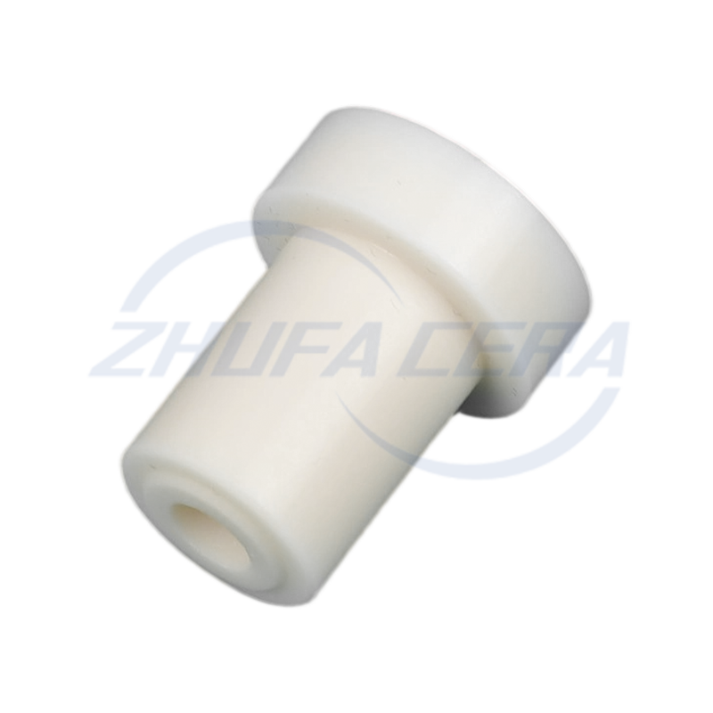 Kleine Aluminiumoxid-Keramikhülse